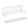 barrière amovible blanche lit cabane 90x190
