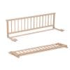 barrière amovible bois lit cabane 90x190