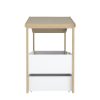 cabane lit 90x200 avec tiroirs