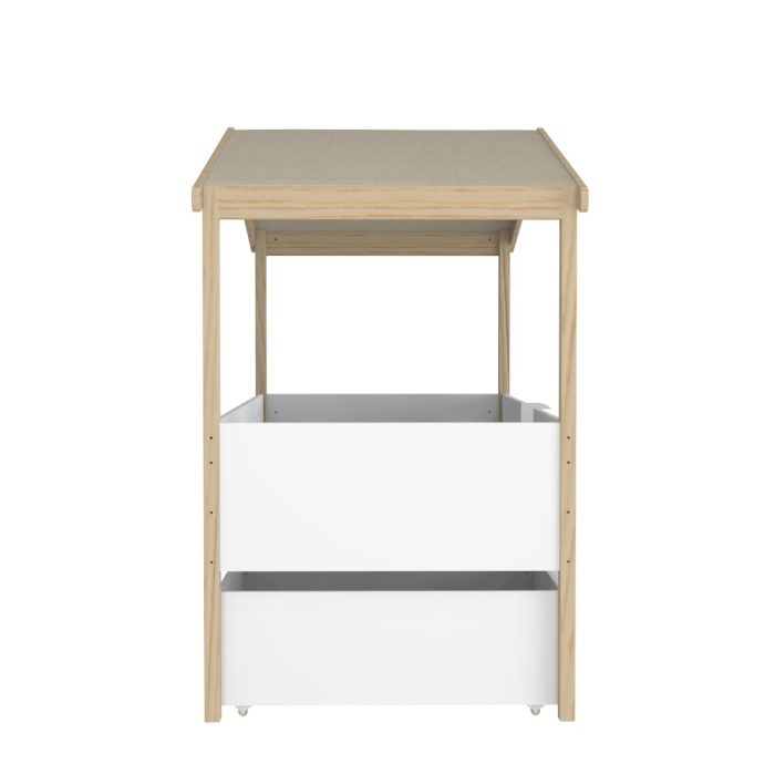 cabane lit 90x200 avec tiroirs
