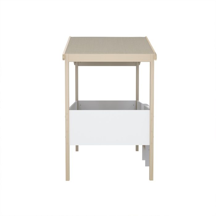 cabane lit mi-hauteur 90x190