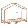 cabane lit simple 90x190
