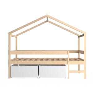lit cabane enfant avec rangement 90x190