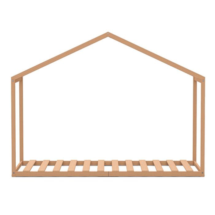 lit cabane enfant simple 90x190