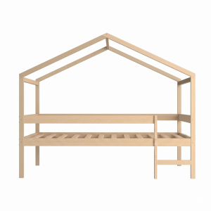 lit cabane enfant surélevé 90x190