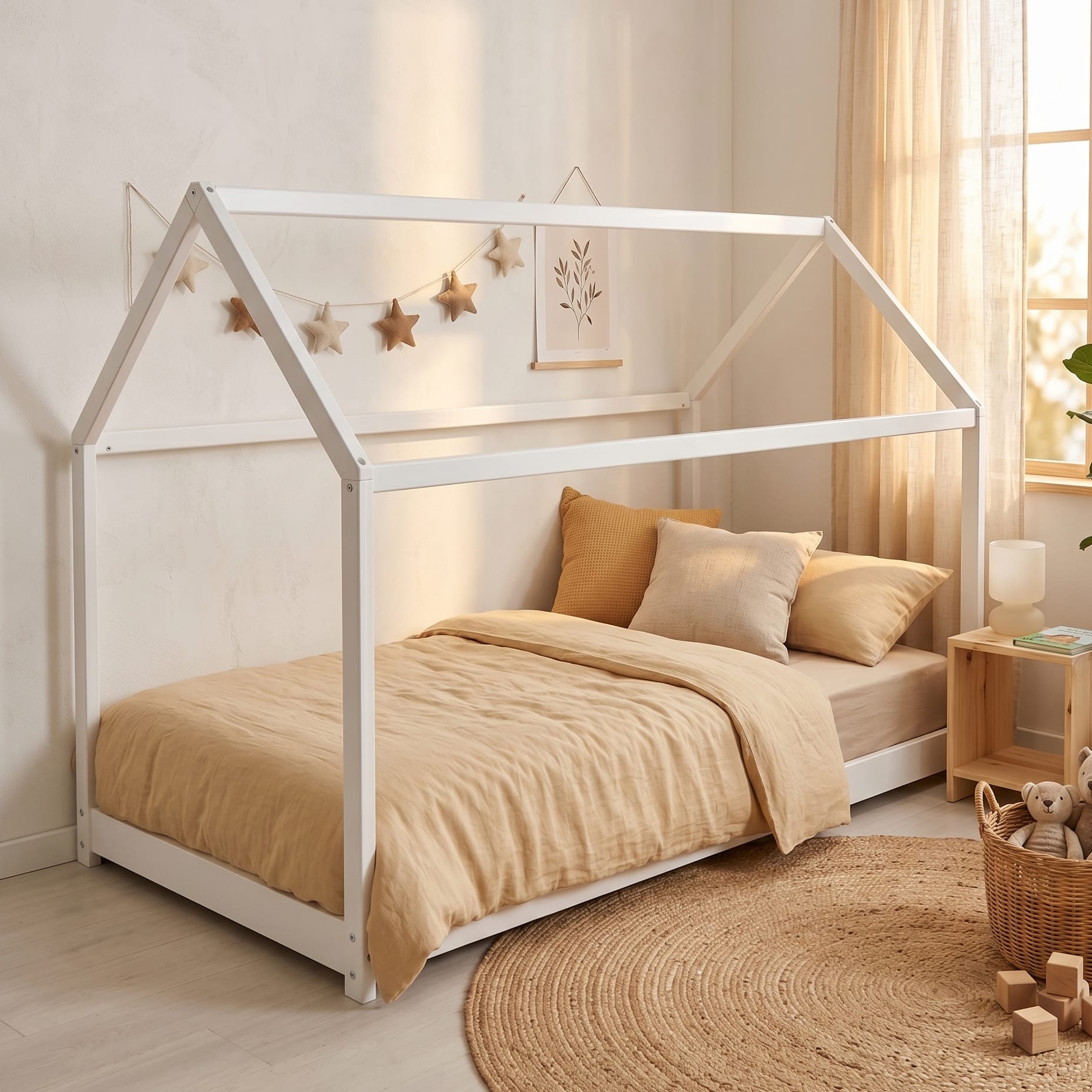 Collection Lit Cabane blanc