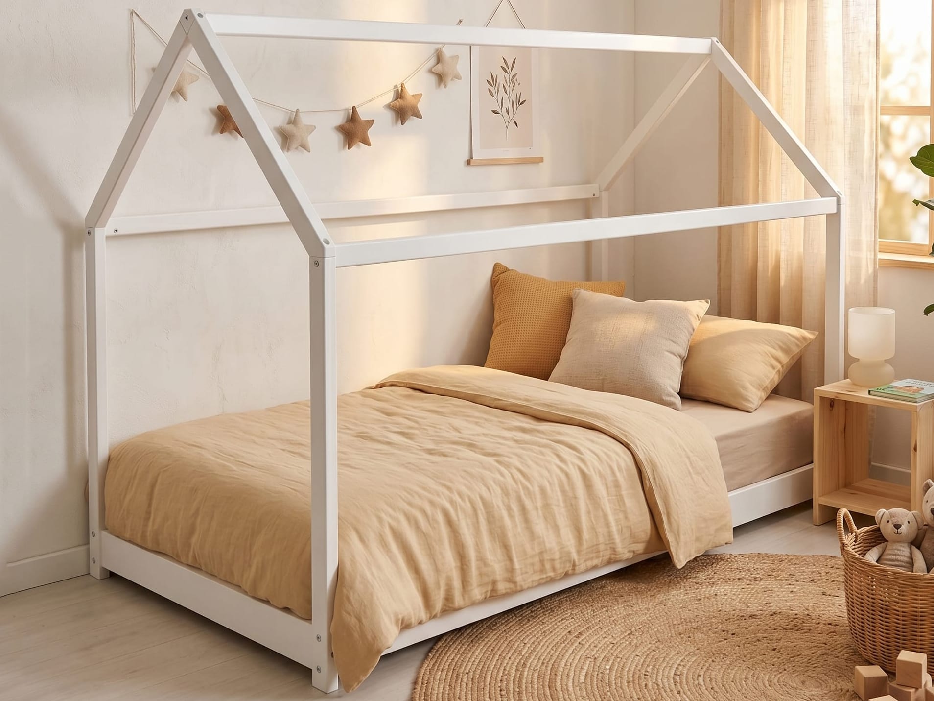 Collection Lit Cabane blanc